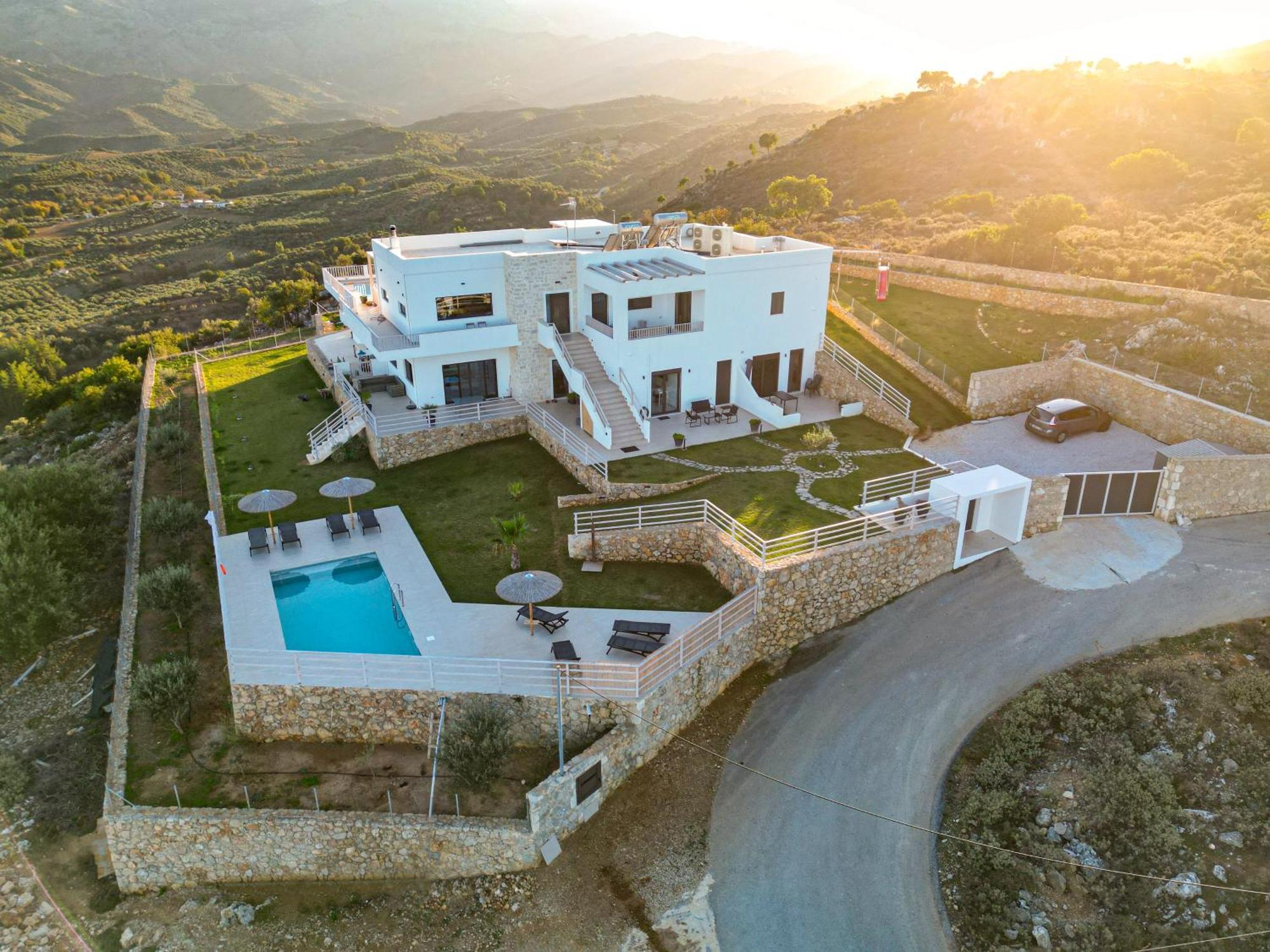 Villa D'Anvers - Luxury Holiday Resort Soúda Buitenkant foto